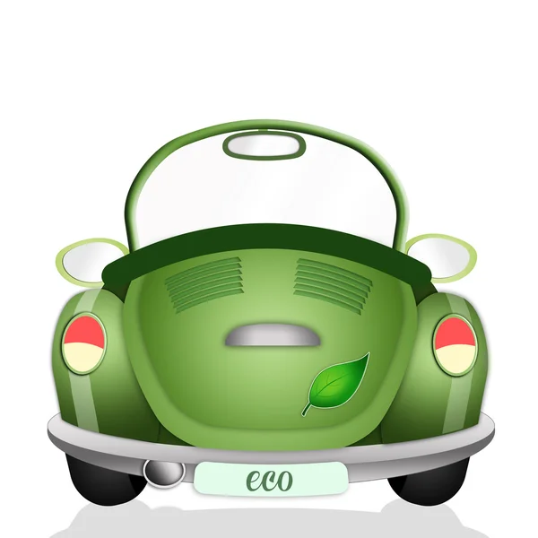 Ecological Green Car — Stock Photo, Image
