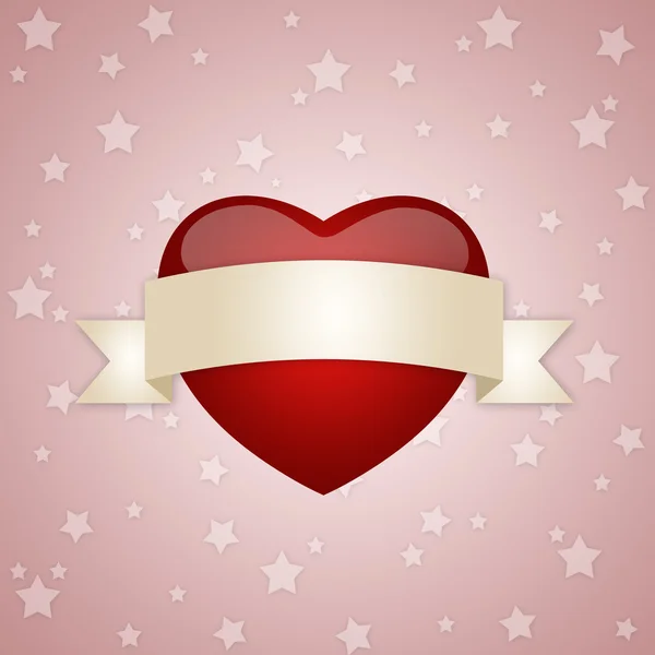 Серце до Дня Святого Валентина — стокове фото