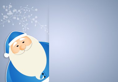Mavi Noel Baba Noel için