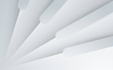 Beyaz soyut arkaplan dinamik şekli