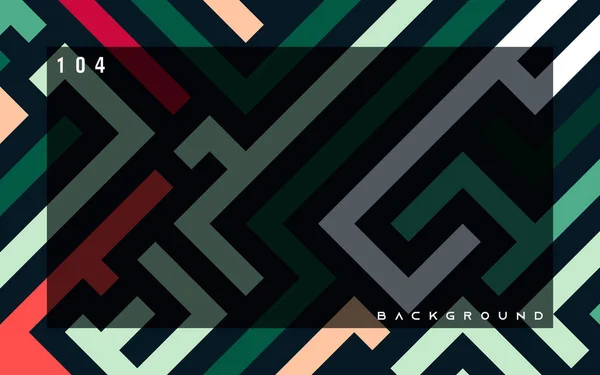 Abstract Colorful Background Pixel Art — Stock Vector