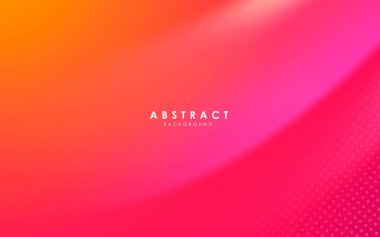 Soyut modern arkaplan gradyan rengi. Yarım ton dekorasyonlu sarı ve pembe gradyan.