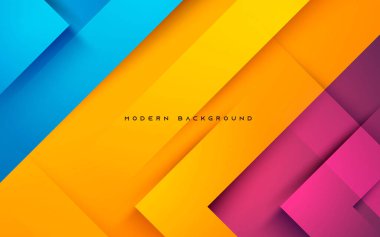 Soyut dinamik renkli ışık ve gölge arkaplan