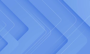 Dijital Çizgiler ve Teknoloji Elementleri ile Gelecekçi Soyut Mavi Arkaplan