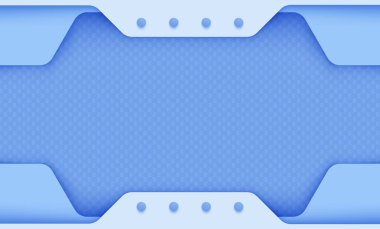 Geometrik mavi çizgili mavi soyut arkaplan ve modern teknoloji tasarımı