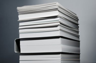 Belgelerine bakın. Belge depolama. Kavram görüntü.