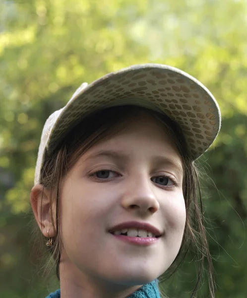 Curious Young Girl — Stock Photo, Image