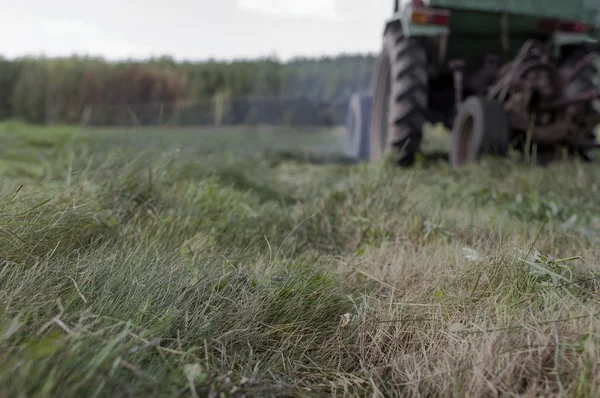 Landbouw Transport vervuiling — Stockfoto