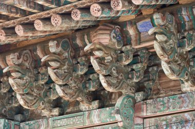 Daeungbojeon çatı destek sistemi