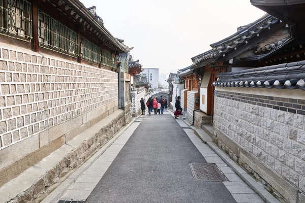 Bukchon hanok village — Zdjęcie stockowe