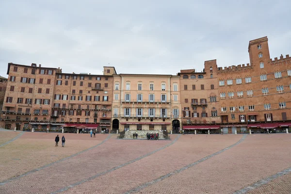 Piazza del Campo megye — Stock Fotó