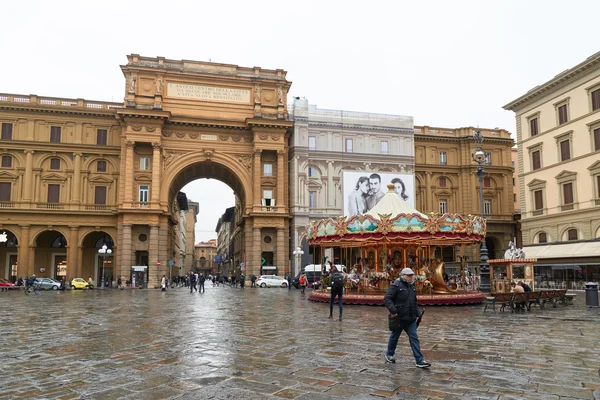 Piazza della Repubblica — Zdjęcie stockowe