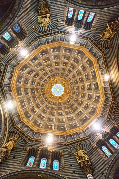 Dóm, Duomo di Siena térképén — Stock Fotó