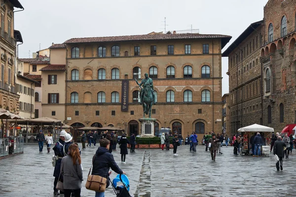 Binicilik anıt Cosimo ı — Stok fotoğraf