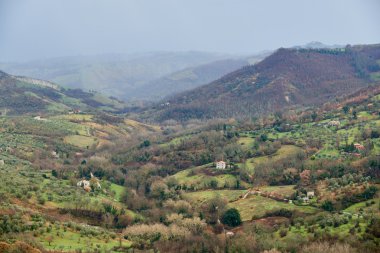 Civita di bagnoregio peyzaj