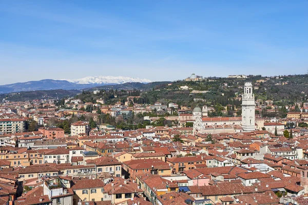 Landscape with Verona Cathedral — Stock Photo, Image