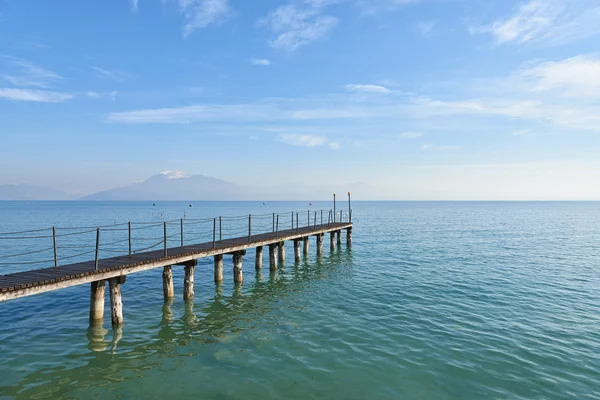 Paesaggio del Lago di Garda — Foto Stock