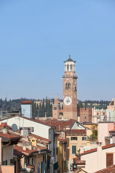 Torre dei Lamberti — Zdjęcie stockowe