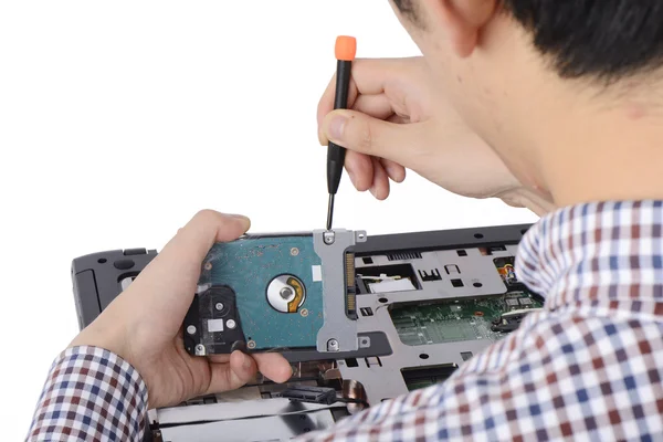 dizüstü sabit disk sürücüyü değiştirme