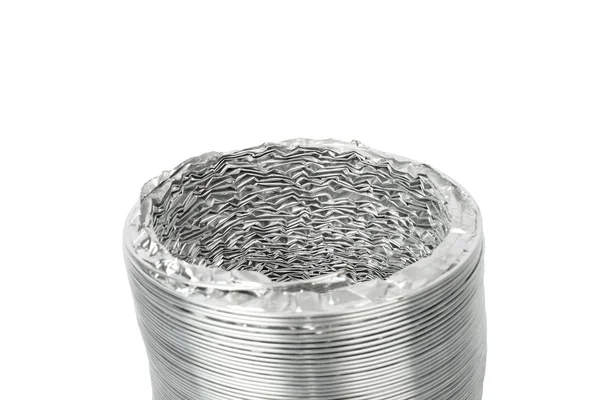Tubos de veltilação de alumínio — Fotografia de Stock