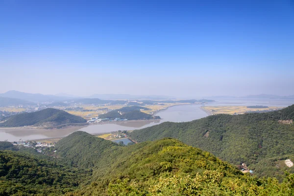 한국에서 문 수 산에서 보기 — 스톡 사진