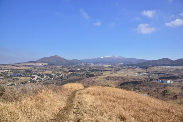 Vista desde el Cono Volcánico SaeByeol en la Isla de Jeju — Foto de Stock