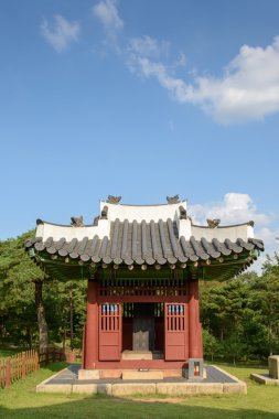 Gimpo, Kore - 13 Eylül 2014: Anıt evi Jangneung