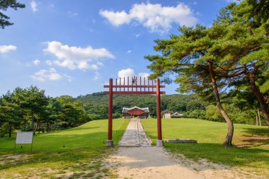 Gimpo, Kore - 13 Eylül 2014: Jangneung görünüm, mıyım o