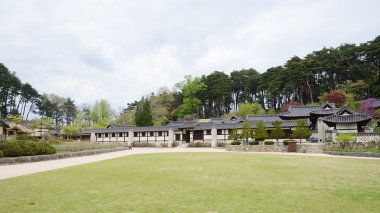 Tarihleri, Kore - 19 Nisan 2014: Seongyojang, ülke evi bu