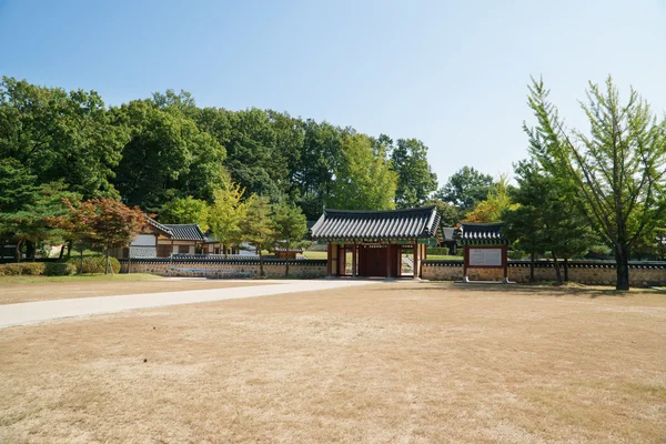 PAJU, KOREA - OCTOBER 05, 2014: Entrance of Bangujeong — Stock Photo, Image