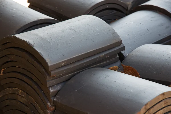 Piled roof tiles — Stock Photo, Image