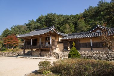 Yeongju, Kore - 15 Ekim 2014: House Indong Jang aile 