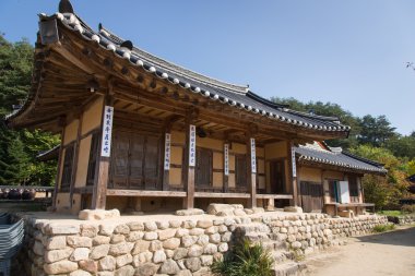 Yeongju, Kore - 15 Ekim 2014: Ugeumchon, eski evi Duam
