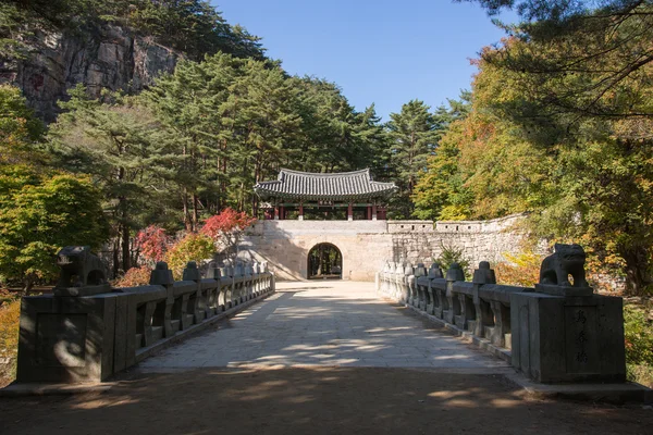 Mungyeong, Kore - 14 Ekim 2014: Mungyeon ikinci kapısı — Stok fotoğraf