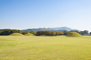 Gyeongju Silla mezarlar