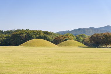 Gyeongju Silla mezarlar
