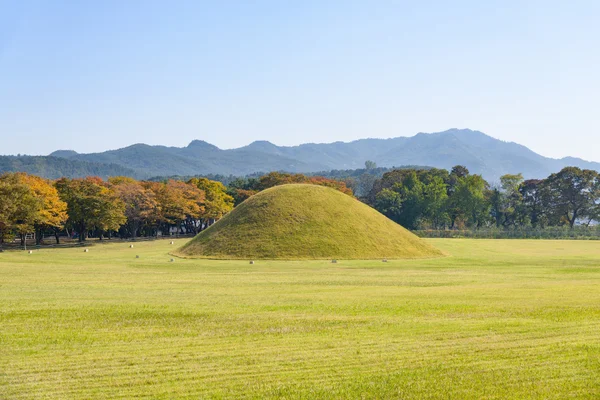 Gyeongju Silla mezarlar — Stok fotoğraf