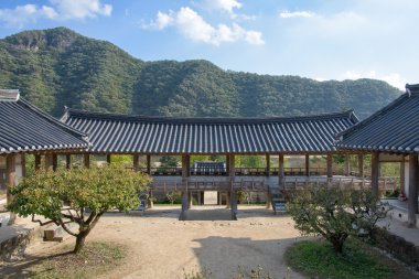 Andong, Kore - 16 Ekim 2014: Mandaeru Byeongsanseowon