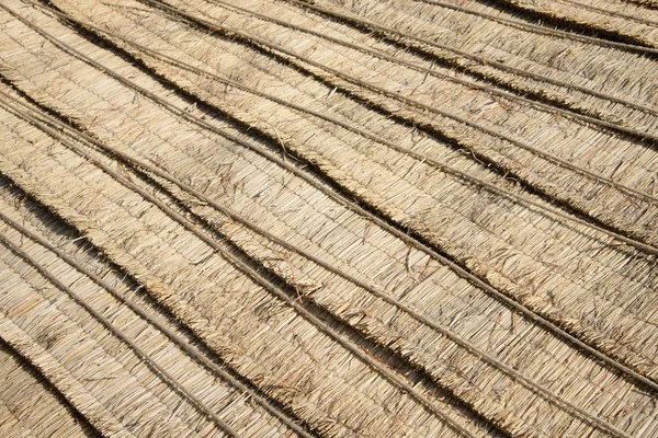 Primo piano di tappetino di paglia — Foto Stock