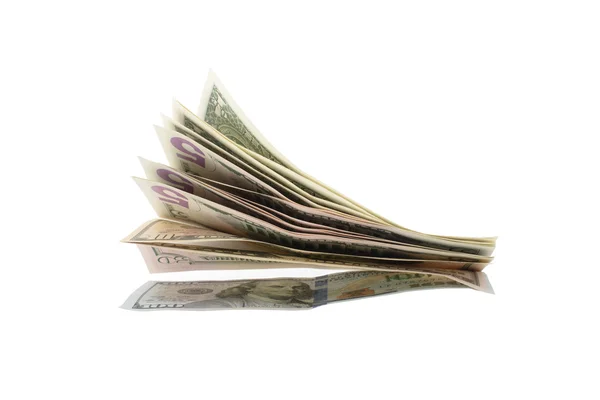 Bundle of US bills — Stock Photo, Image