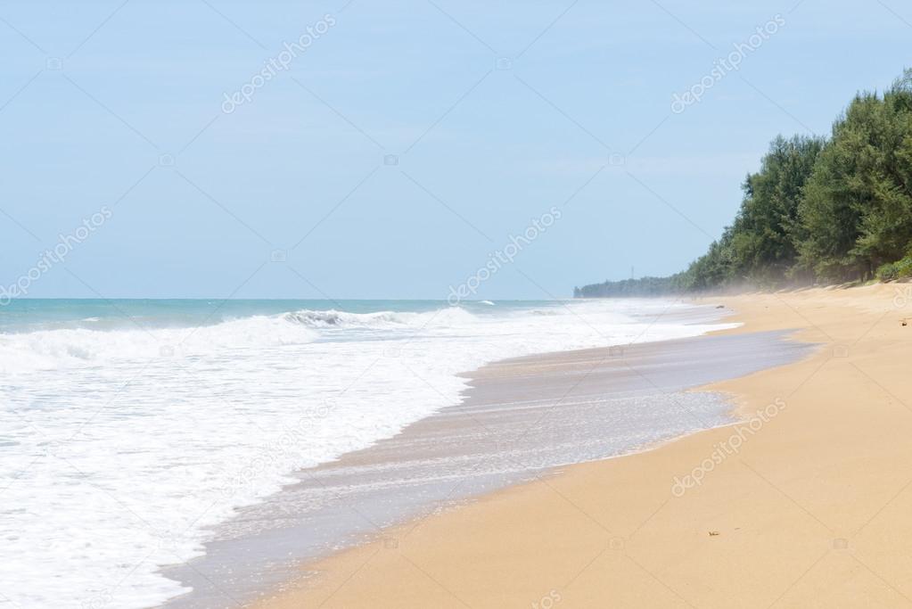 Mai Khao beach in Phuket