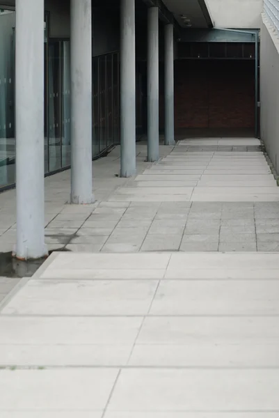 Path with pillars — Stock Photo, Image