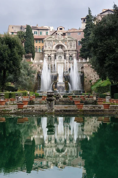 TIVOLI, ITALY - JANUARY 28, 2010: Fontana dell'Organo — Stock Photo, Image