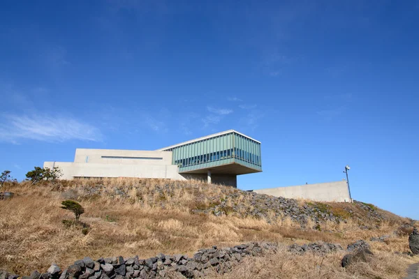 JEJU, KOREA - JANUARY 26, 2014: Glass house — Stock Photo, Image