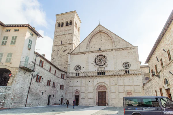 ASSISI, ITÁLIA - JANEIRO 23, 2010: San Rufino — Fotografia de Stock