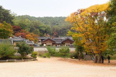 Andong, Kore - 24 Ekim 2010: Dosan Seowon