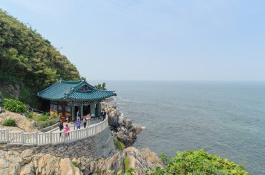 Sokcho, Kore - 28 Haziran 2011: Hongryeonam Naksansa