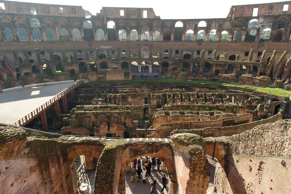 Řím, Itálie - 21. ledna 2010: Colosseum — Stock fotografie