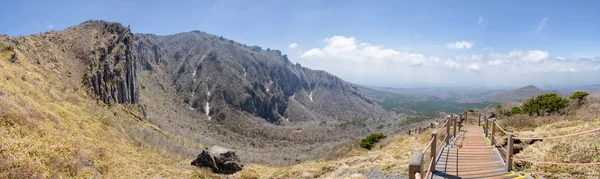 Paisagem de Yeongsil Trail curso — Fotografia de Stock