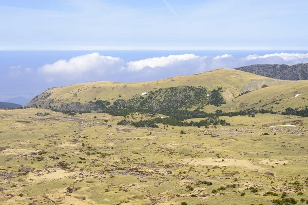 Vue sur le Plateau depuis Witse-Oreum à Yeongsil — Photo